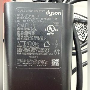 Dyson Black Power Adapter with Cable